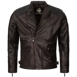 Rock Creek Lederjacke Biker-Style Regular Fit
