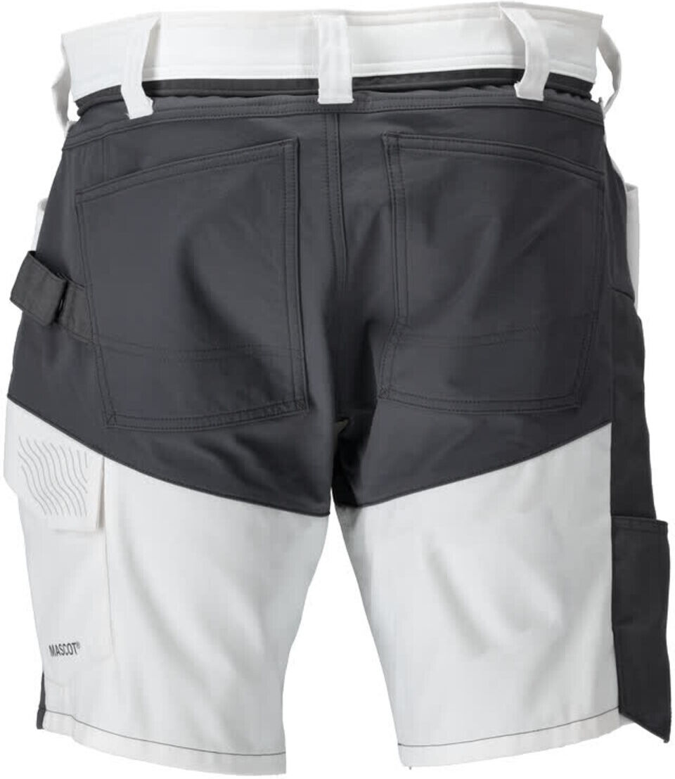 Mascot Shorts Größe C44 weiss/Anthrazitgrau geringes Gewicht (25149-230-0689-C44)