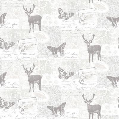 Galerie Wallcoverings Nordic Elements Wildlife Motif Non-woven Matte Wallpaper Roll