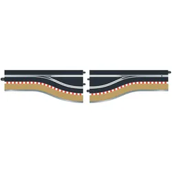 Scalextric Pitlane Left 525mm