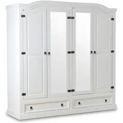 Ebuy24, Kleiderschrank, Kleiderschrank New Mexico (194 x 57 x 193 cm)