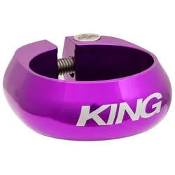 Chris King Sattelklemme, 34.9mm, 3D violet