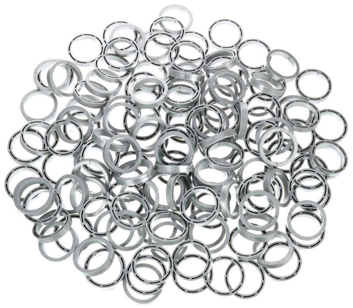 Stairville Snap Protector Ring Si 200pcs Silver