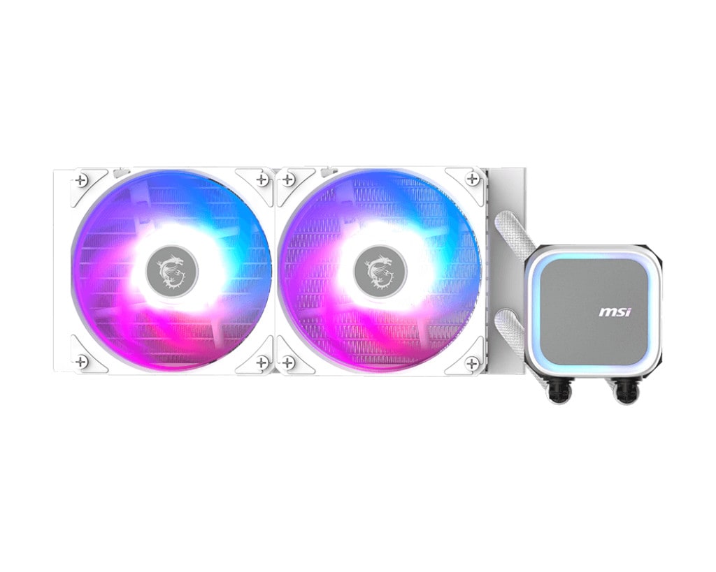 MSI MAG Core Liquid A13 240 White CPU Komplettwasserkühlung für AMD und Intel CPU