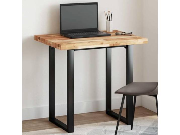 PTUGUOF Tischplatte Rechteckig 100x60x4 cm Massivholz Akazie Robust, Pflegeleicht, Vielseitig für Esszimmer, Küche, Balkon