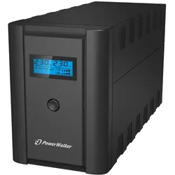 PowerWalker VI 2200 LCD/FR Unterbrechungsfreie Stromversorgung (USV) Doppelwandler (Online) 2,2 kVA 1200 W 4 AC-Ausgänge