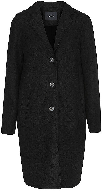 OUÍ Wollmantel schwarz   34 34
