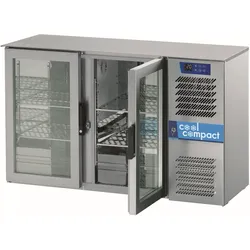 Cool Compact Flaschen-Kühltheke 2 Türen