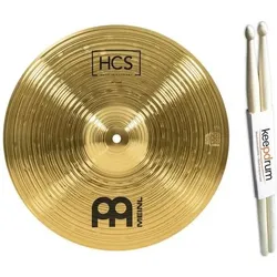 Meinl HCS 14 Crash Becken mit Drumsticks (14", Becken), Becken