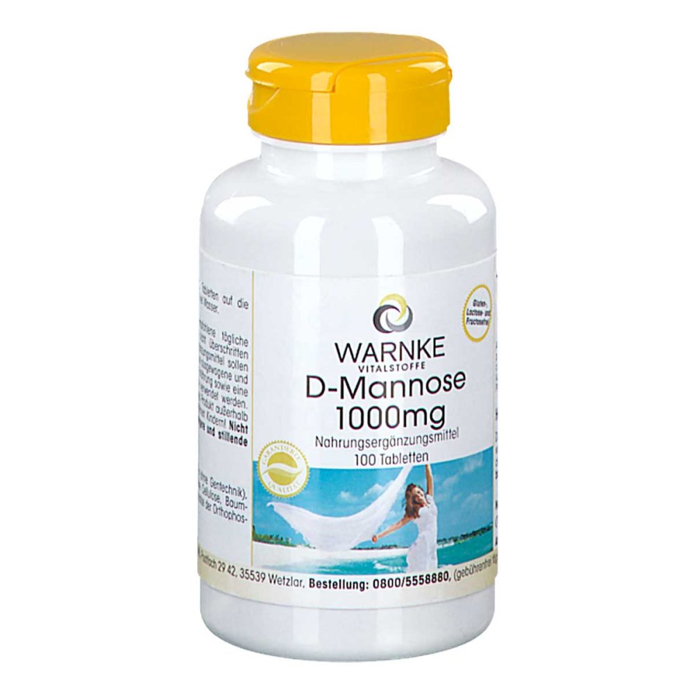 Warnke Vitalstoffe GmbH D-Mannose 1000 mg Tabletten 16119944