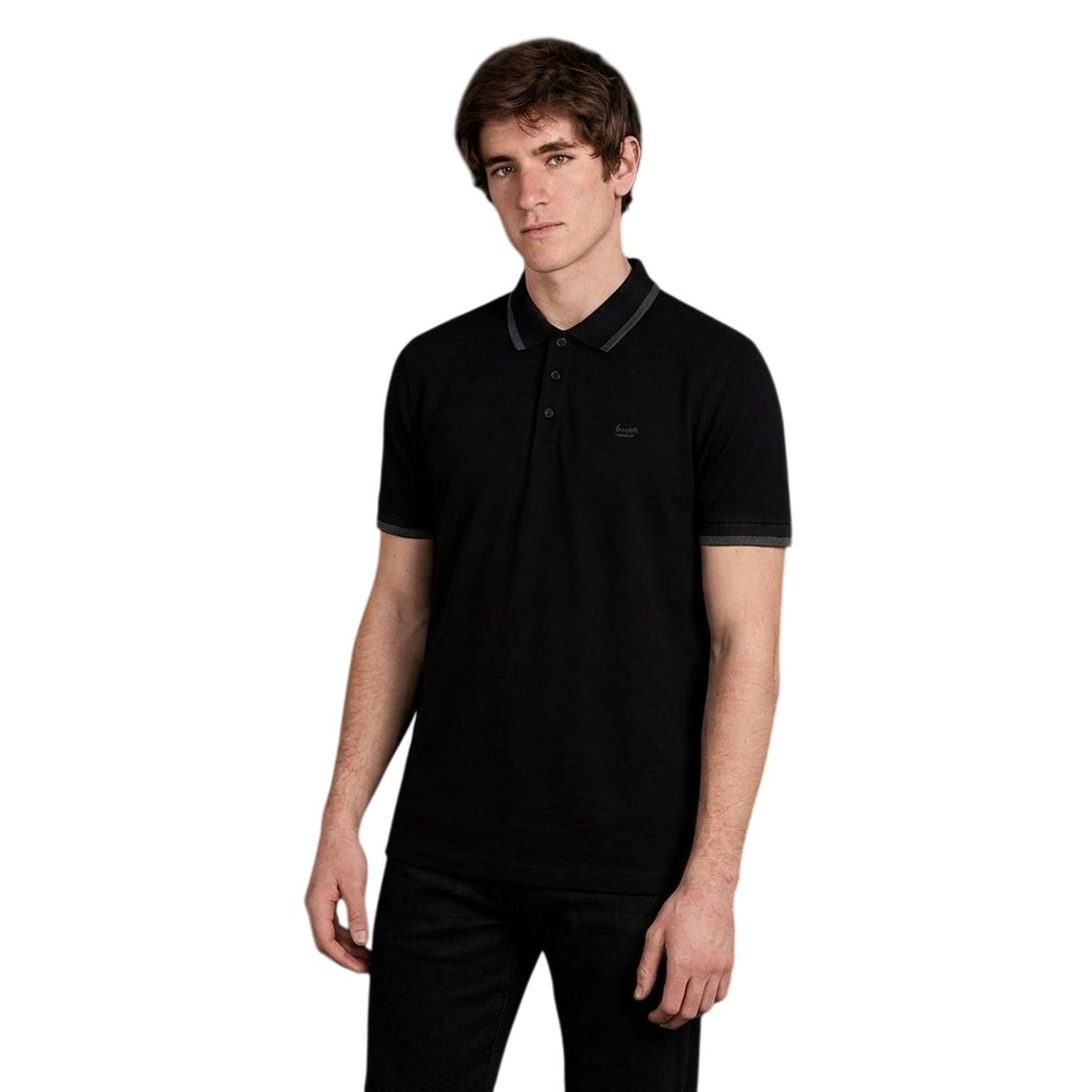 Boss Phillipson-poloshirt met kraag voor heren (Blauw)