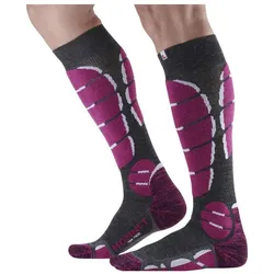 Monnet, Unisex, Sportsocken, Mi-Bas Ski Light (37 - 38), Rosa, Pink