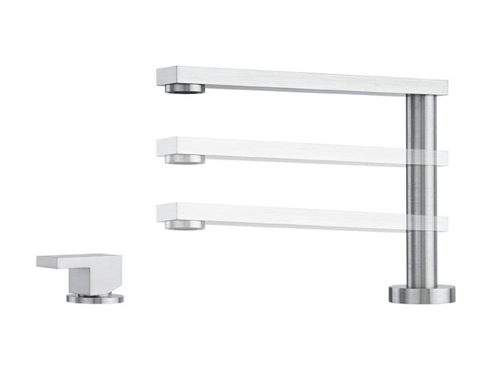 BARAZZA mitigeur 1RUBMBFA (Satin - Acier Inox)