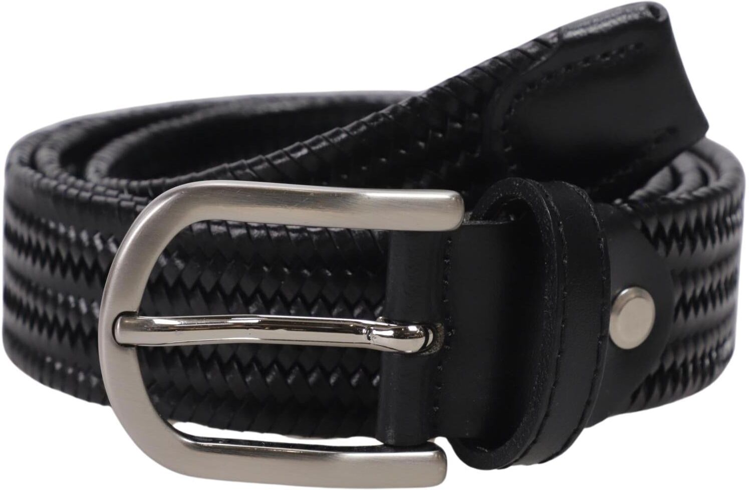 Walbusch Herren Gürtel, Schwarz, Gr. 95, Leder - Second Hand