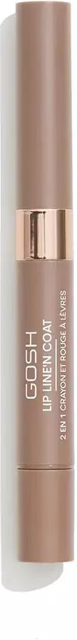 Gosh Lip Line'N Coat Lipstick 2 in 1 2 ml 003-Soft Bougat