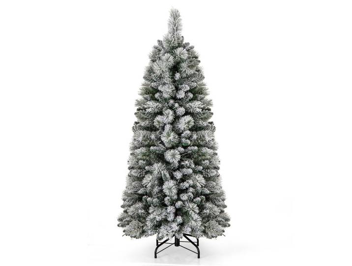 Costway Weihnachtsbaum 180cm Grün, Metall, 180 cm, Dekoration, Weihnachtsdekoration, Christbäume & Zubehör
