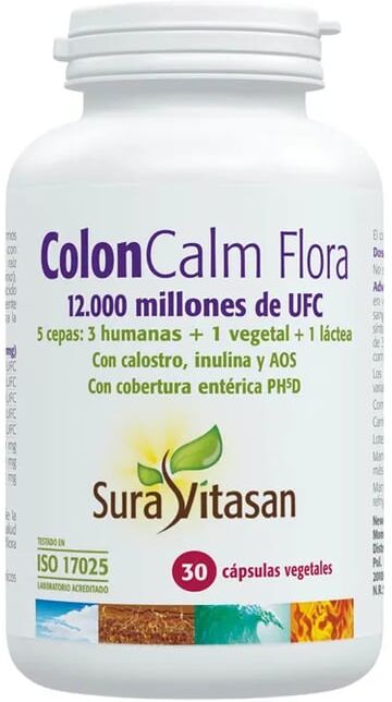 Sura Vitasan COLON CALM FLORA 30 VCaps