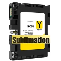 Sublimations-Tintenpatrone Ricoh GC-51 XL yellow, gelb 405865