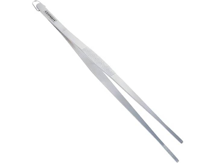 Leifheit Keukenpincet 30 cm, RVS Kookpincet voor Grillen