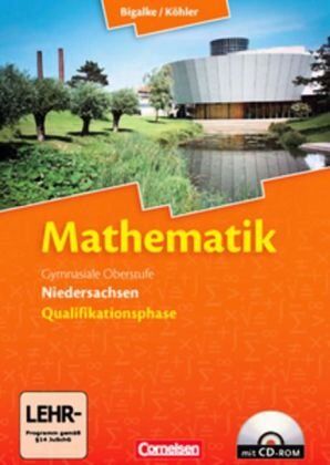 Bigalke, Dr. Anton - Bigalke/Köhler: Mathematik Sekundarstufe II - Niedersachsen: Qualifikationsphase - Schülerbuch mit CD-ROM - Preis vom 07.10.2026 11:45:10 h