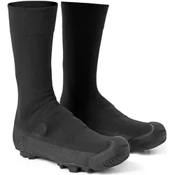 GripGrab, Unisex, Schuhüberzug, Explorer Waterproof Gravel Überschuhe (L), Schwarz