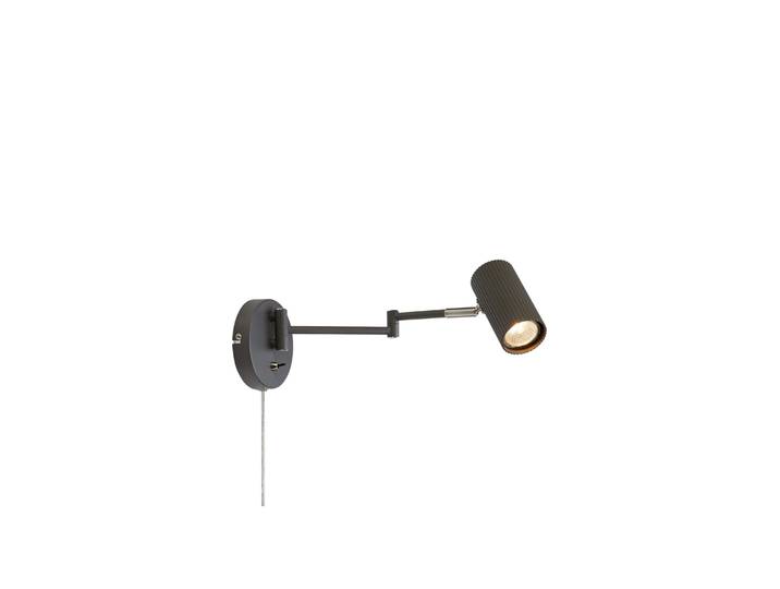 Applique murale 1xgu10 gris foncé