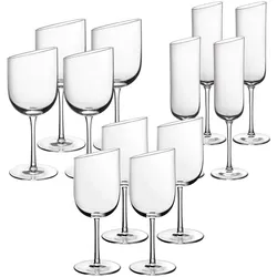 WEIN- UND SEKTGLÄSER NewMoon transparent 12er Set