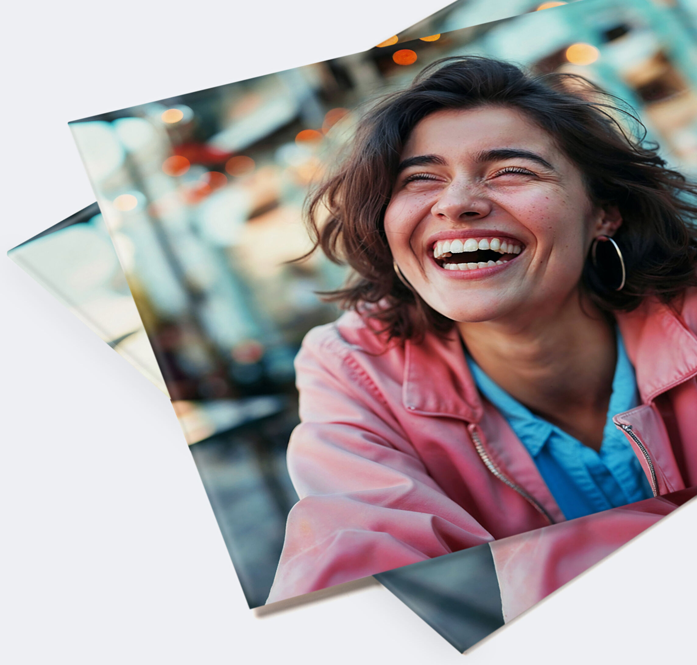 Myposter Echt-Glas-Bild mit Wunschmotiv - 60 x 40 cm