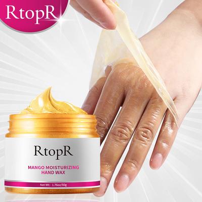 Top Demand Picks Mango Moisturizing Hand Wax Mask, Repair, Exfoliating Hand Therapy For Calluses With Anti Aging Acid Paraffin Care Scrub hand Wax