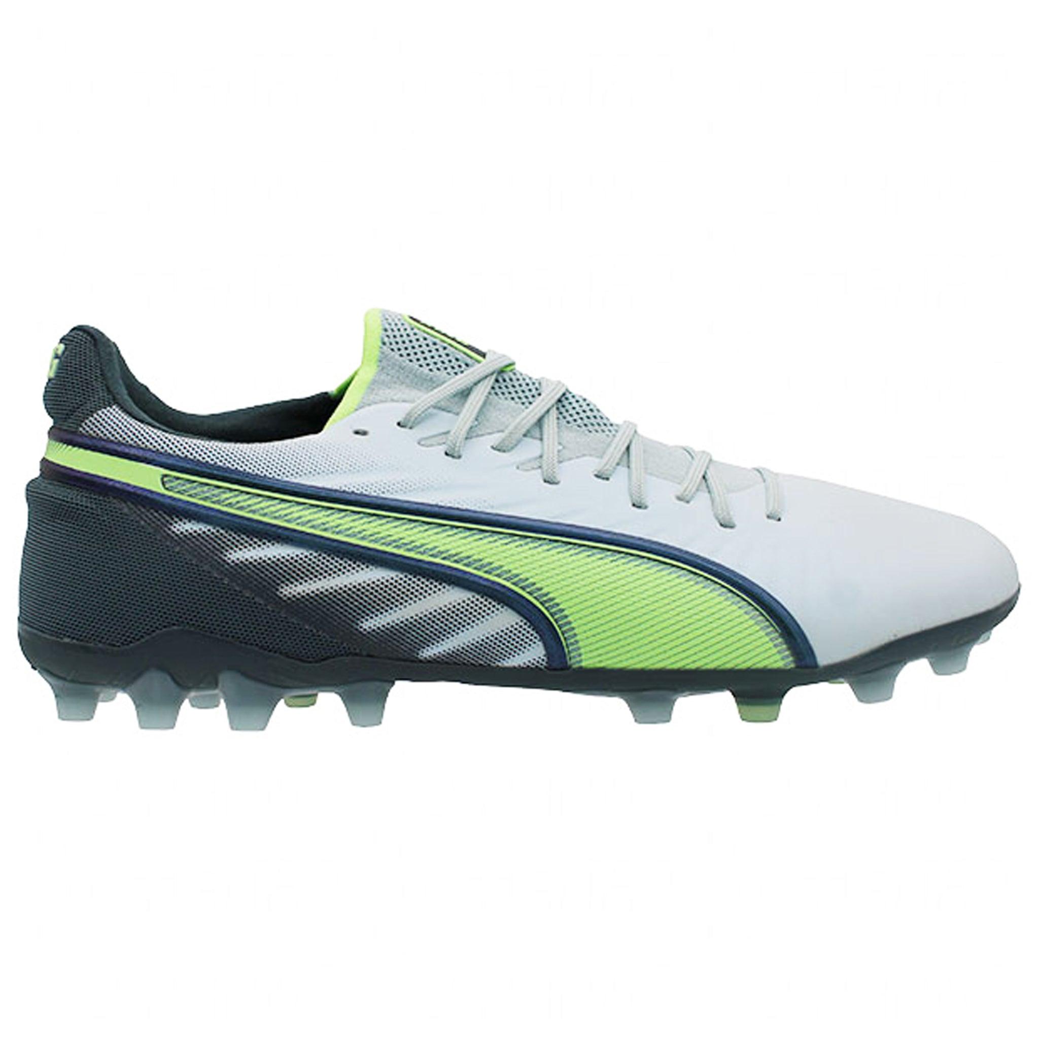 Puma King Ultimate MG Herren Blaue Fußballschuhe