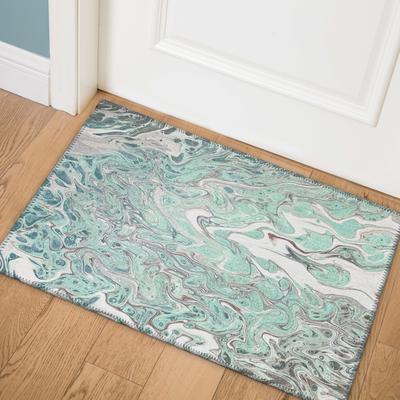 Addison Rugs Indoor/ Outdoor Addison Karina Abstract Washable Area Rug