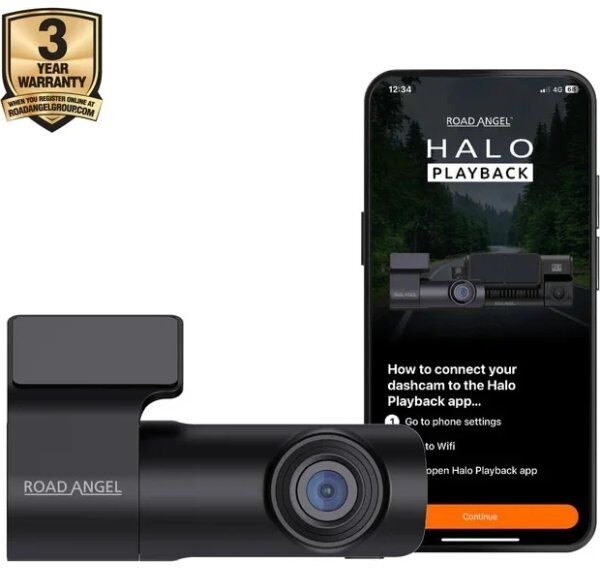 Road Angel Halo Start 2 1080p Usb-C Dashcam