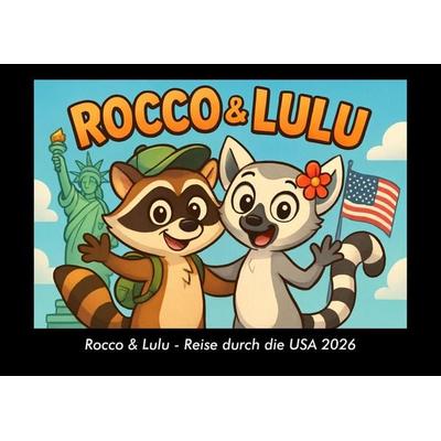 Rocco & Lulu - Reise durch die USA 2026 Fotokalender DIN A3