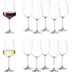 WEIN- UND SEKTGLÄSER Puccini transparent 12er Set