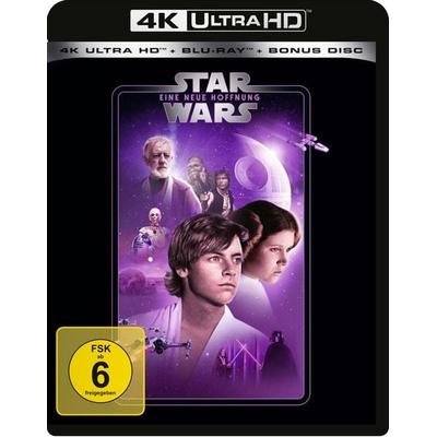 Star Wars - Eine neue Hoffnung (4K Ultra HD) (+ Blu-ray 2D) (+ Bonus-Blu-ray), Blu-ray 4K