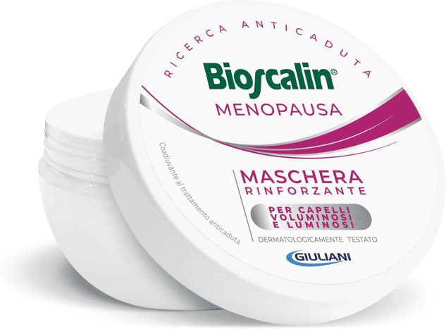 Bioscalin Menopausa Maschera Rinforzante per Capelli più Voluminosi e Luminosi 200 ml