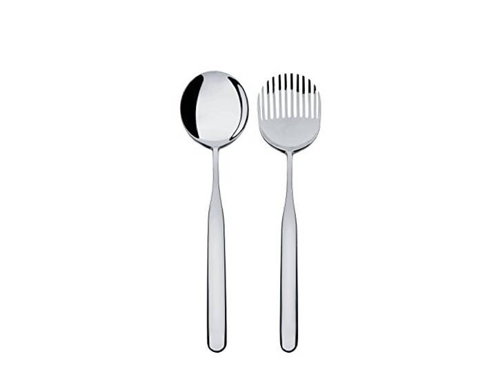 Alessi IS02/14 Couverts à Salade Acier Inoxydable Brillant