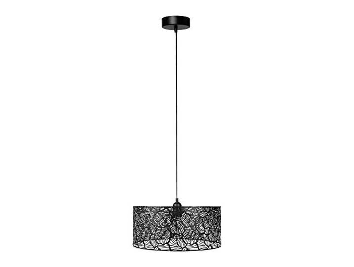 Ostaria 33019 Plafonnier Calathea - Suspension en métal noir - Lampe Suspendue Hauteur 15 cm\, diamètre 35 cm - Suspension luminiare modèle Calathea noir