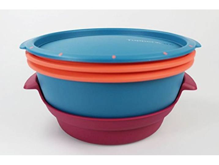 TUPPERWARE Mikrowelle MicroGourmet Dampfgarer bunt Mikro Dampfwunder Micro