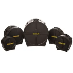 Hardcase HROCKFUS-2 22/10/12/14/14 Drum Case Set Rock Fusion 2 - Drumcase