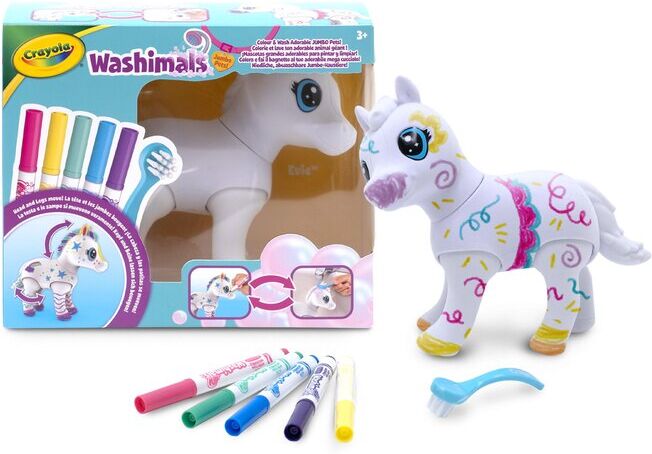 BRINQUEDO CRAYOLA WASHIMALS JUMBO EVI