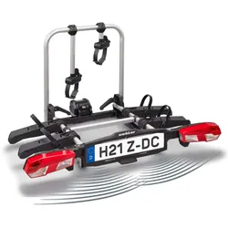 Uebler H21Z-DC Heck-Fahrradträger 2 Räder 90° Abklappung Rückfahrkontrolle faltb