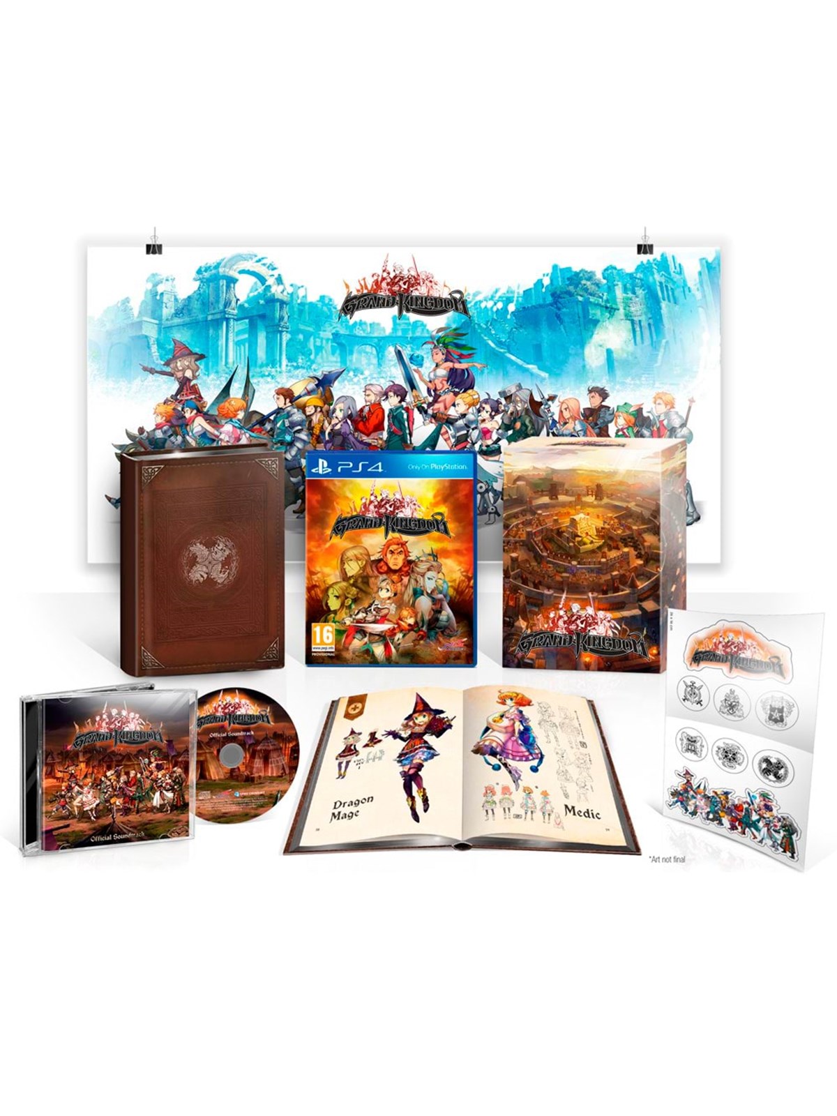 Grand Kingdom - Limited Edition - Sony PlayStation 4 - RPG - PEGI 16