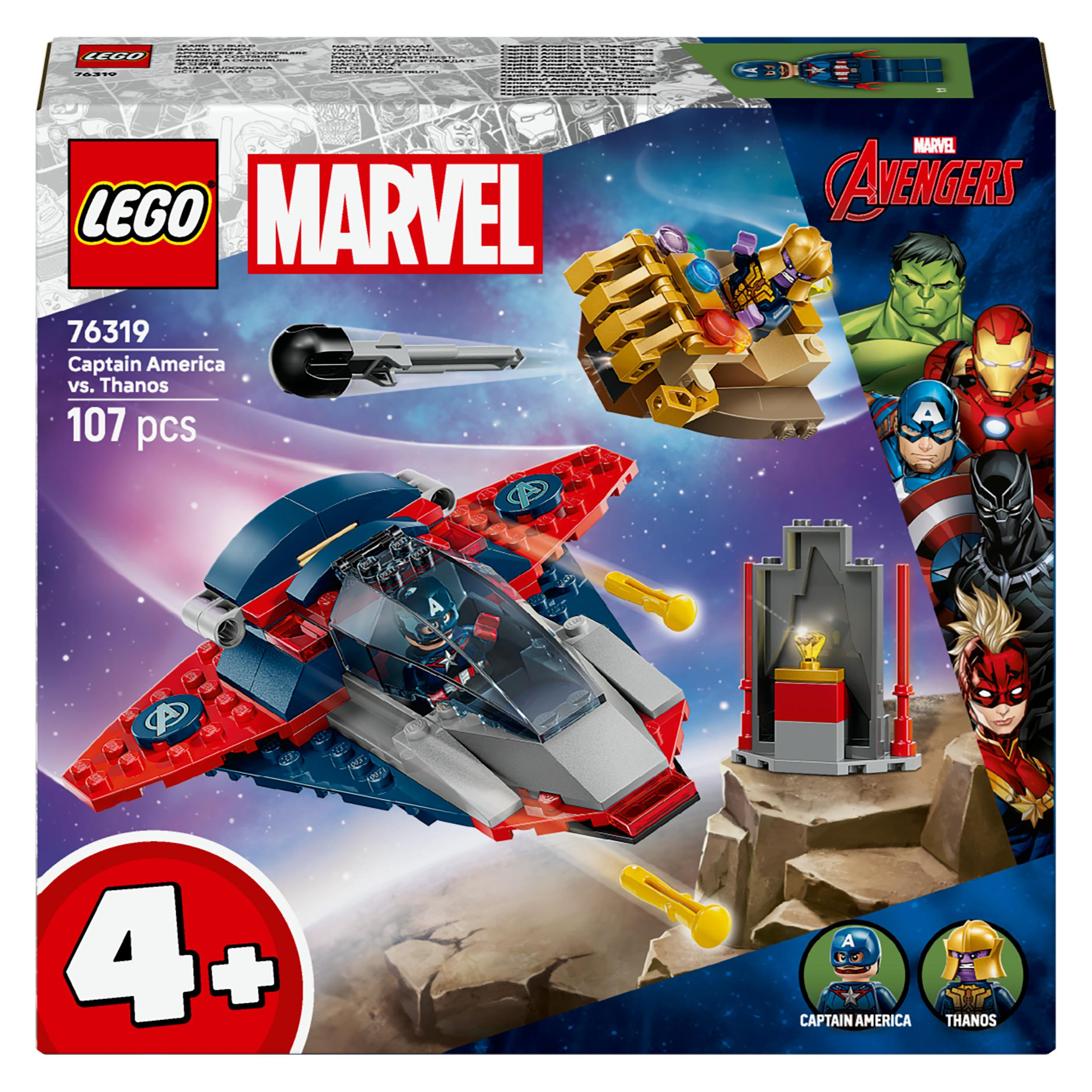 LEGO Captain America vs. Thanos (LEGO Marvel) (76319)