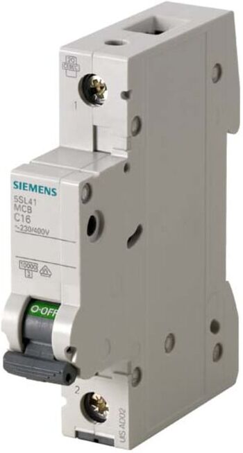 Siemens Indus.Sector Disjoncteur 230V, 10KA, 1p., B, 10A 5SL4110-6 (5SL41106)
