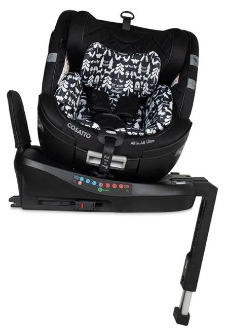 Autositz 0-36 kg - 360 Grad schwenkbar - Kindersitz, der mitwächst, mit R129/04 Sicherheitsstandard und atmungsaktiver Polsterung