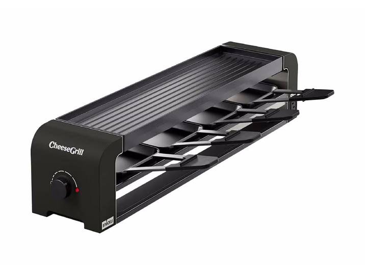 Stöckli CheeseGrill 4 Connect Black Raclettegerät – Tischgrill – schwarz