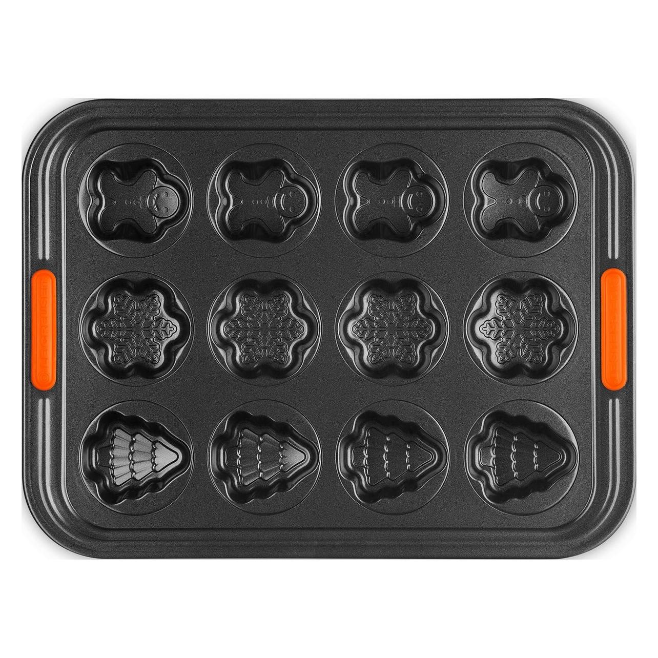 Le Creuset Bakvorm voor 12 kerstcakejes - 40x30cm (53865577)