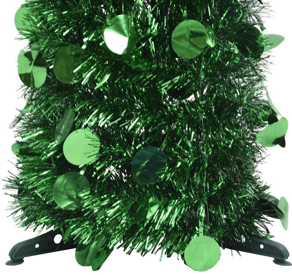 vidaXL Sapins de Noël artificiels PET Green