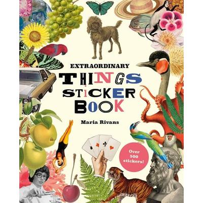 Extraordinary Things Sticker Book, Gebundene Ausgabe von Maria Rivans, Laurence King Publishing, 978-1-399-62229-5